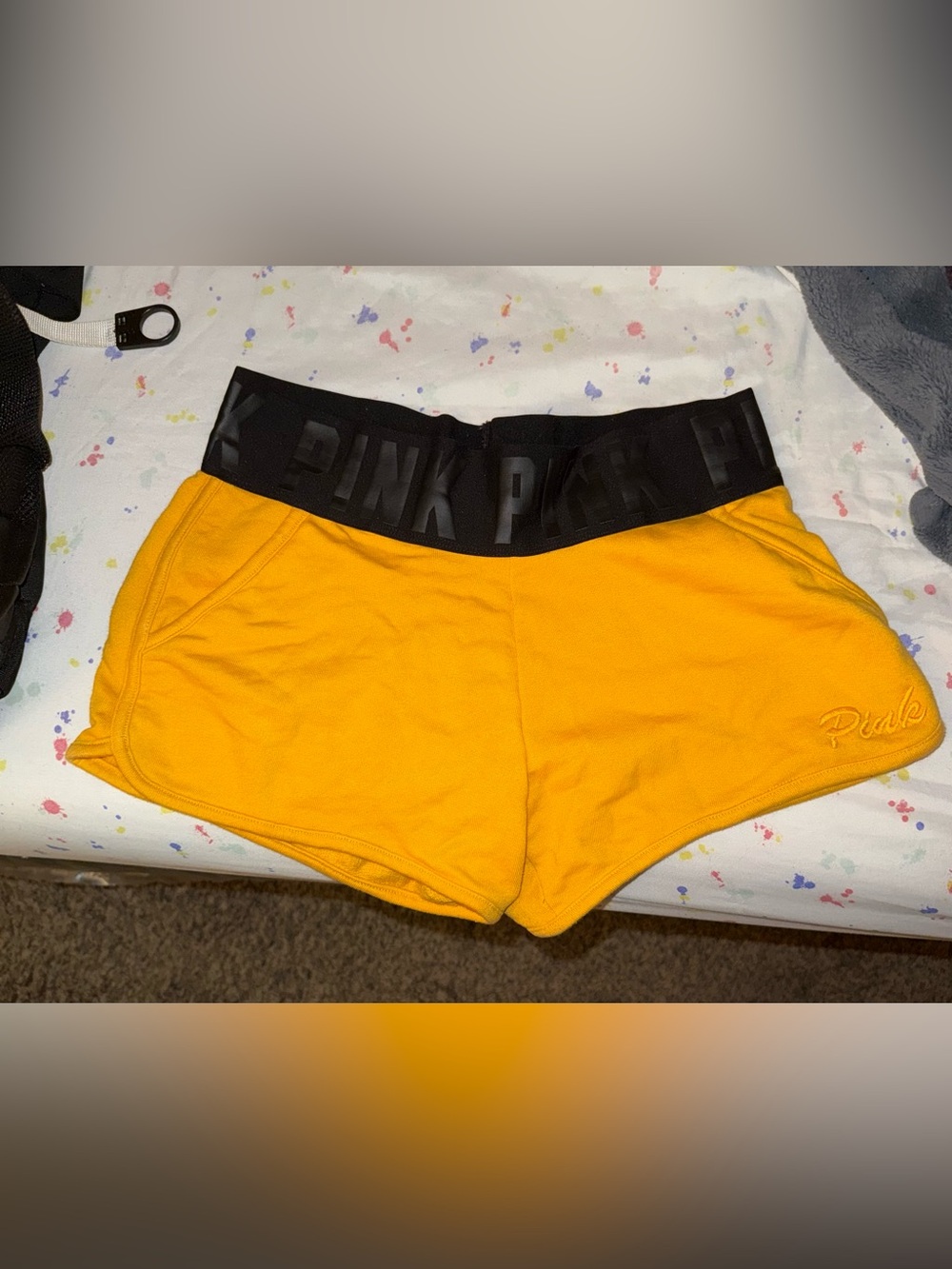 Victoria's Secret Pink Women's Yellow Shorts